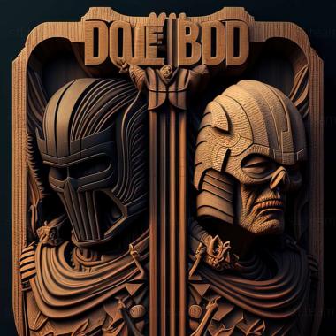 3D model Judge Dredd Vs Death game (STL)